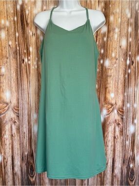 Willow Blossom Sage Green T Back Athleisure Dress